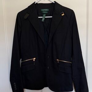 Ralph Lauren Women's Blazer with Gold Accents